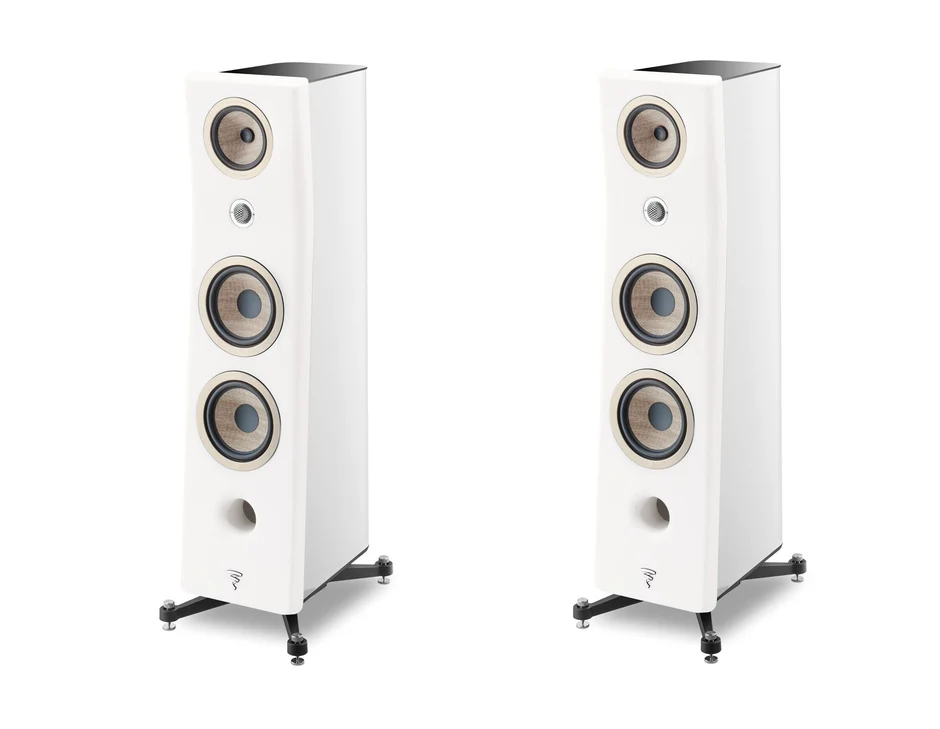 Focal Kanta N3, 3-way floor-standing speaker (White High Gloss - White Mat) - Image 2