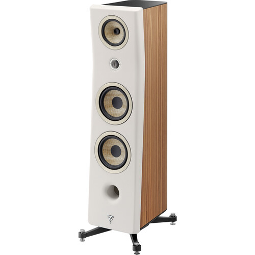 Focal Kanta N3, 3-way floor-standing speaker (Walnut High Gloss - Ivory Mat) - Image 6