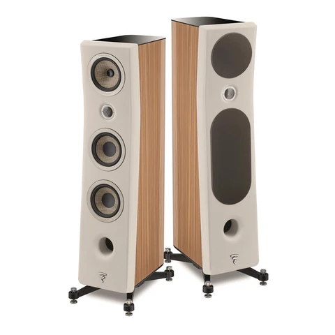 Focal Kanta N3, 3-way floor-standing speaker (Walnut High Gloss - Ivory Mat) - Image 7