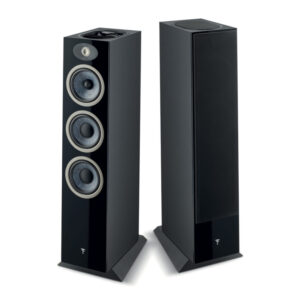 Focal Theva N3-D, Dolby Atmos, 3-way floor-standing speaker (Black Lacquer)