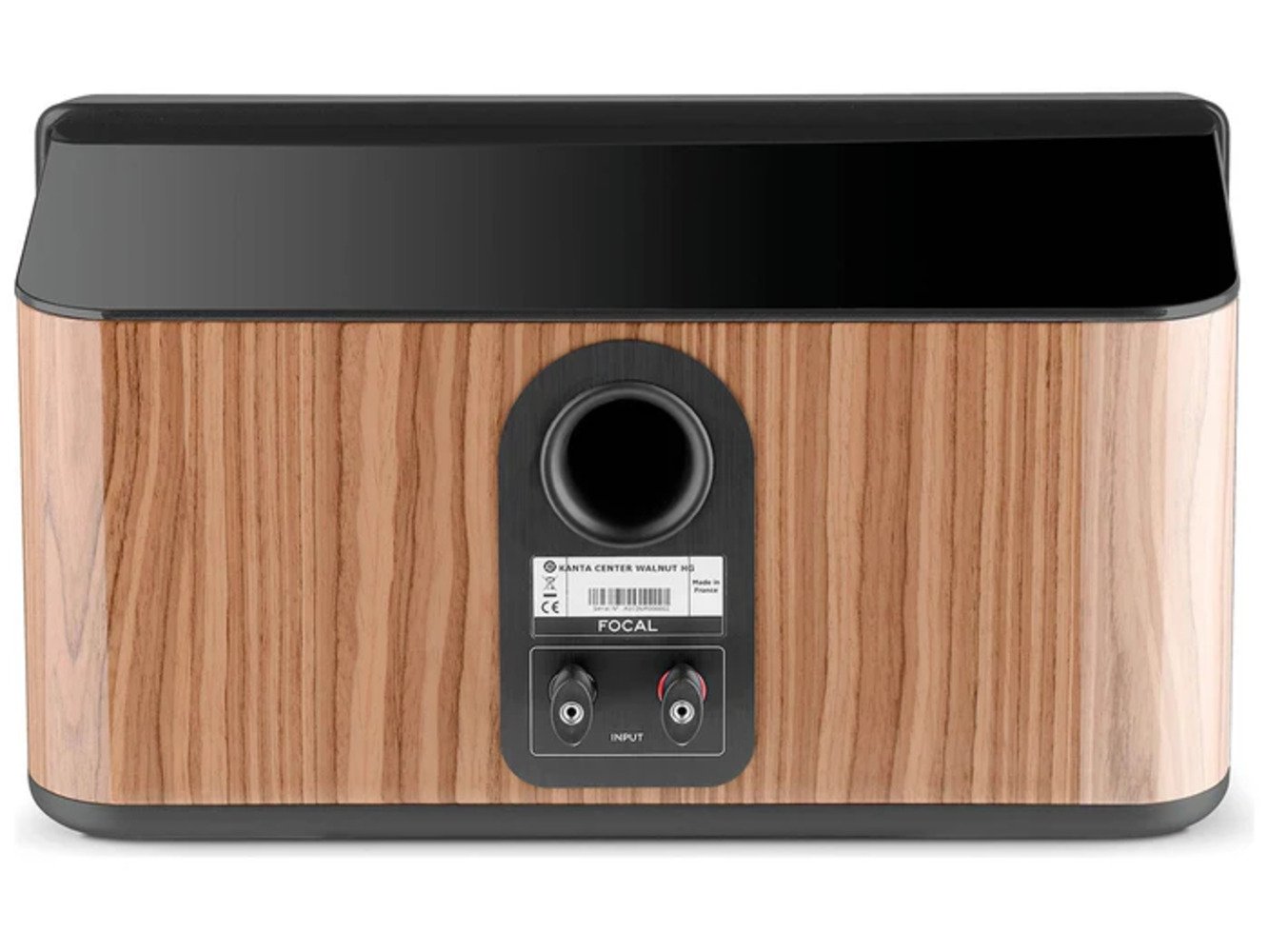 Focal Kanta Center High-Performance 2-Way Center-Channel Speaker (Walnut High Gloss / Black Mat) - Image 3