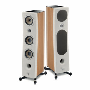 Focal Kanta N°2, 3-way floor-standing speaker (Walnut High Gloss - Ivory Mat)