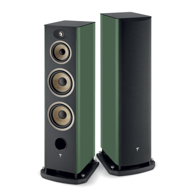 Focal Aria Evo X N°4, 3-way floor-standing speaker (Moss Green High Gloss)