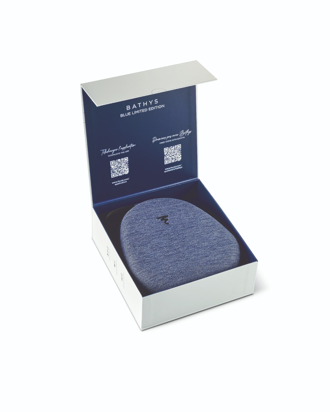 Focal Bathys Midnight Blue Limited Edition Hi-Fi Bluetooth Wireless Over-Ear Headphones with Active Noise Cancellation | Premium French Audiophile Headphones - Image 4