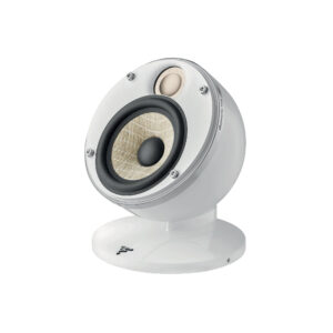 Focal Dôme Flax Compact 2-Way Sealed Satellite Speaker - High-End High-Fidelity Audio (White)
