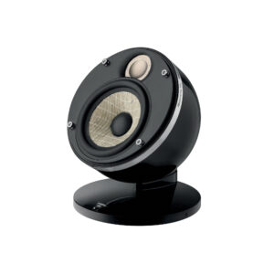 Focal Dôme Flax Compact 2-Way Sealed Satellite Speaker - High-End High-Fidelity Audio (Black)
